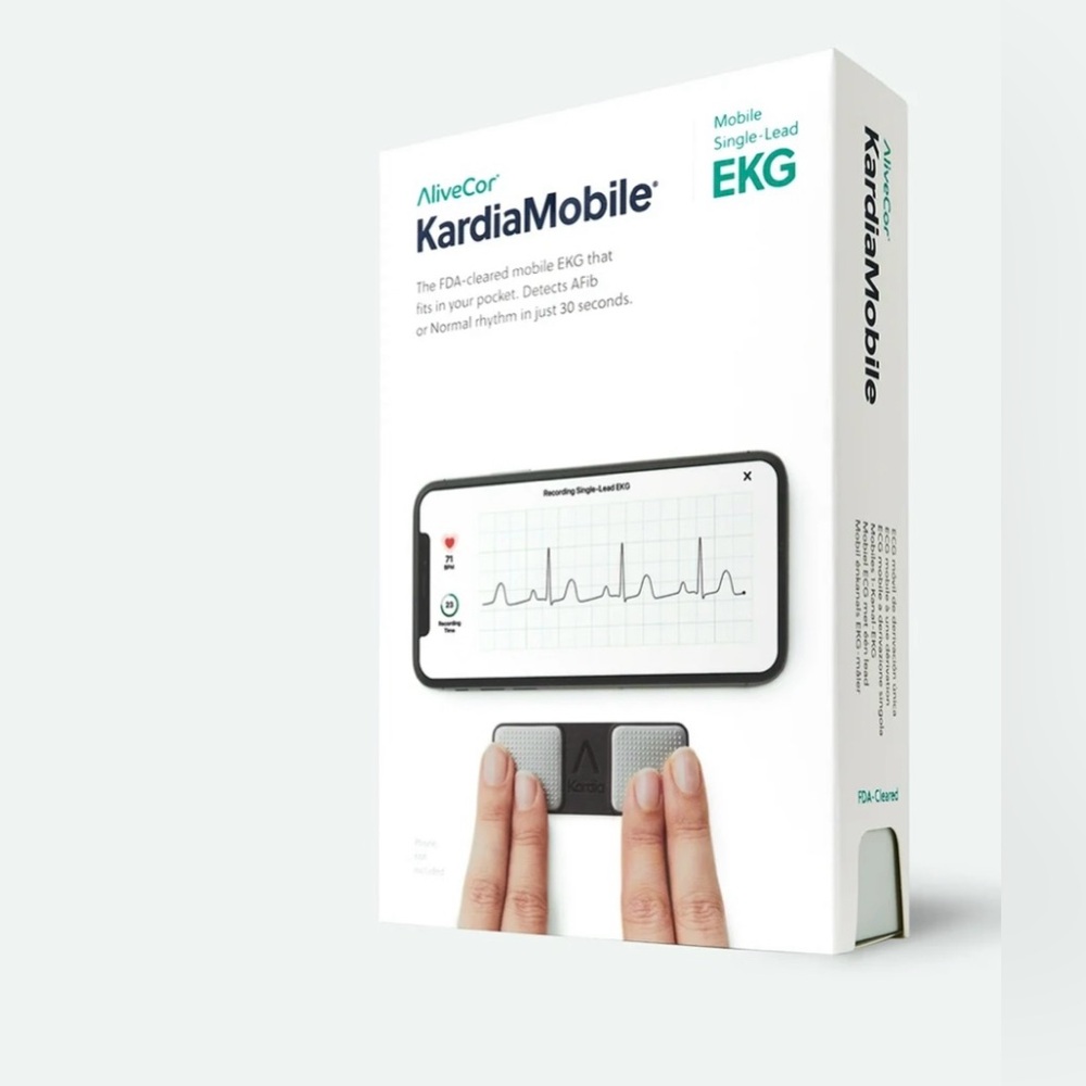 KardiaMobile 1-Lead Personal EKG Monitor, Detects AFib and Irregular Arrhythmias